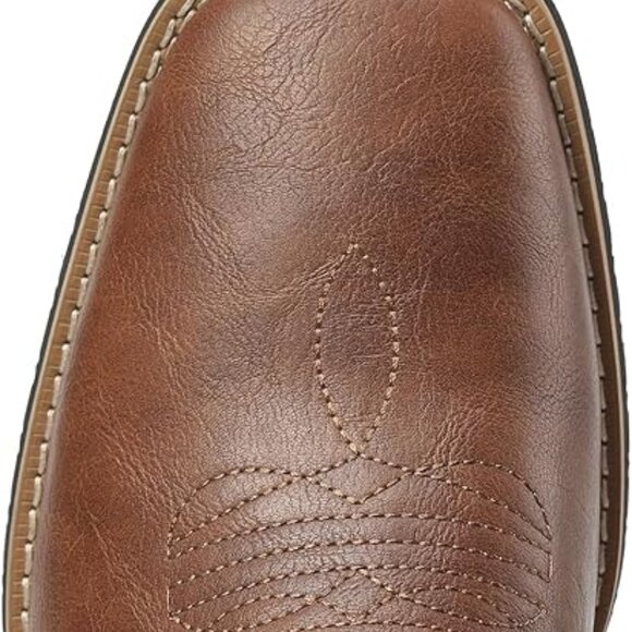Brown Leather Chelsea Boots for Men main image 4